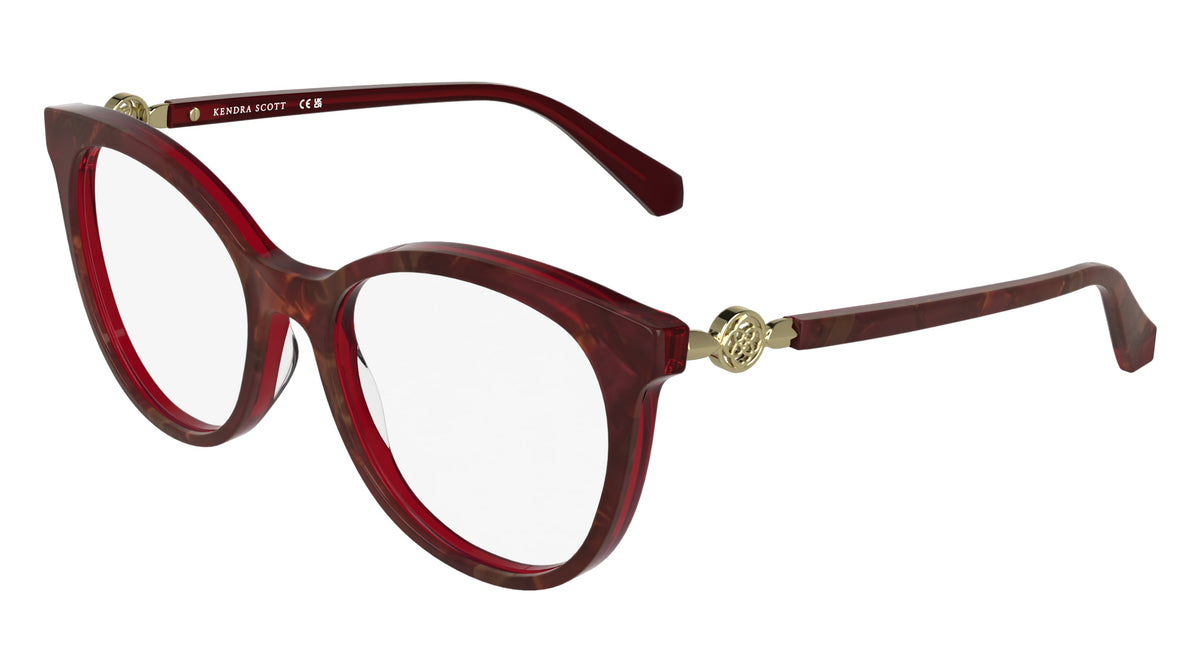 KENDRA SCOTT KE2614 (624) PEARL BURGUNDY BROWN 54-18-140