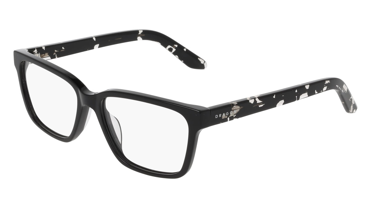 DRAGON DR2060 (004) BLACK/BLACK CRYSTAL TORTOISE 54-16-140