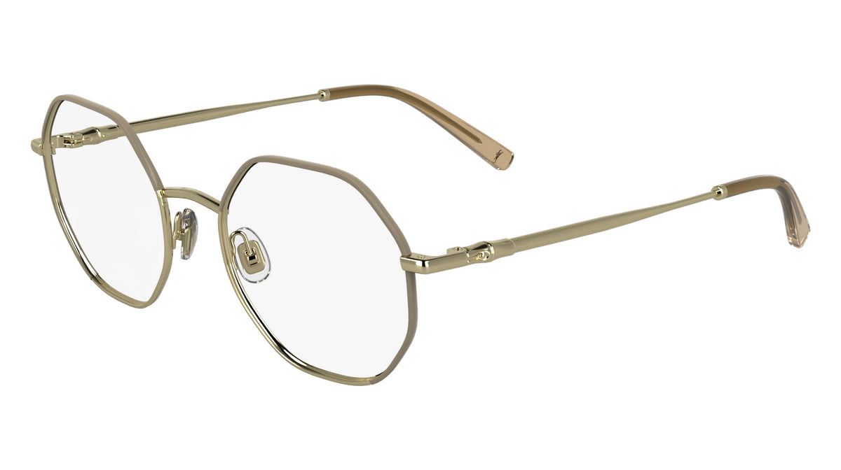 LONGCHAMP LO2166 (727) GOLD/BROWN 54-19