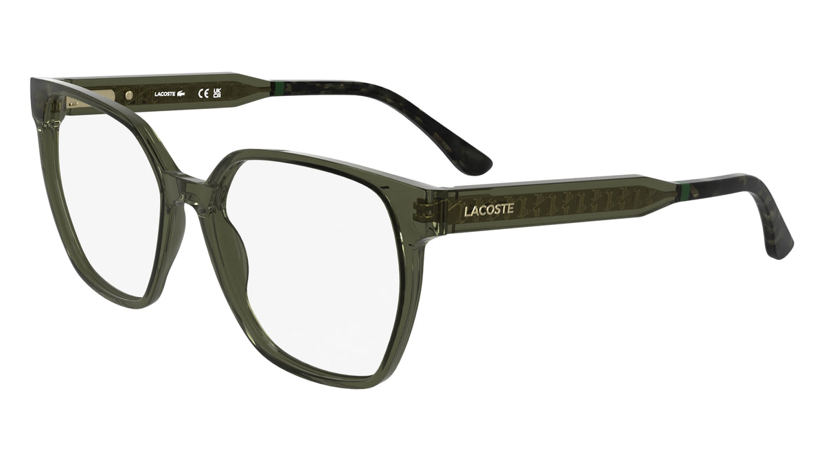 LACOSTE L2978 (275) TRANSPARENT KHAKI 55-16-145