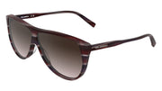 KARL LAGERFELD KL6227S (608) STRIPED BURGUNDY 62-7-145