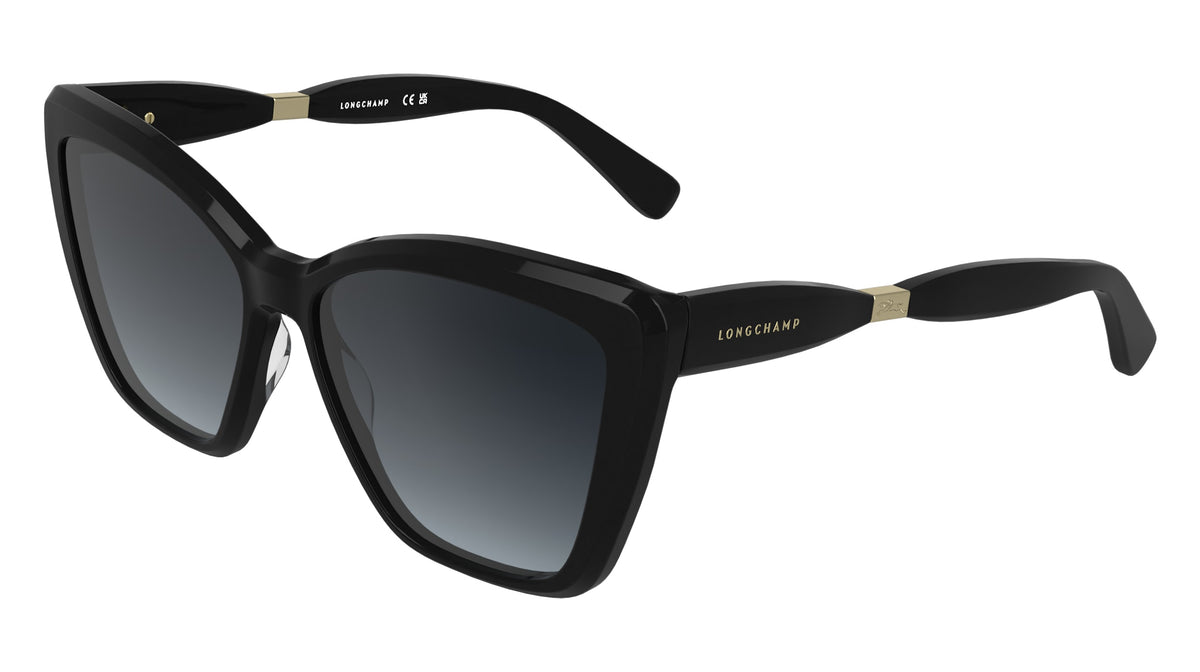 LONGCHAMP LO803S (001) BLACK 57-15-140