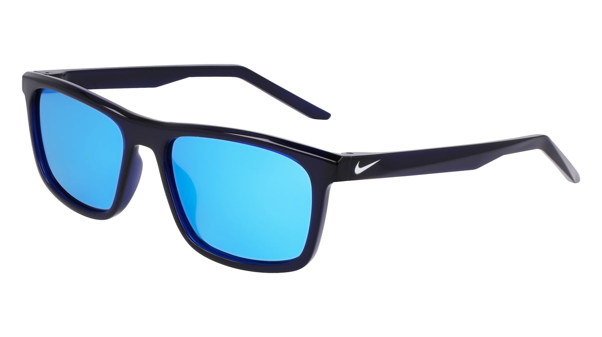 NIKE NKFV2409 (410) NAVY / POLAR BLUE MIRROR 56-17-140