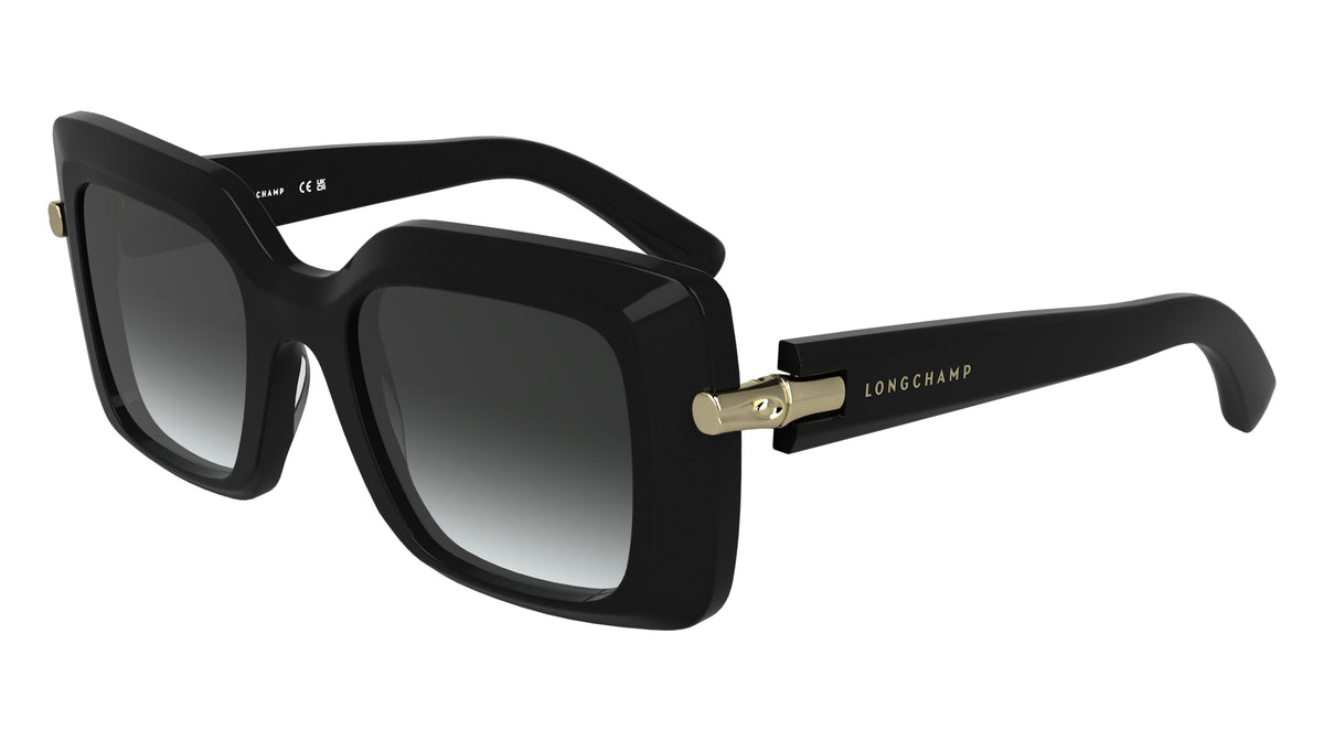 LONGCHAMP LO776S (001) BLACK 50-22-140