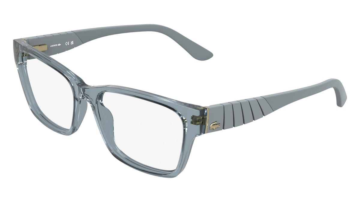LACOSTE L4024 (414) TRANSPARENT LIGHT GREY AVIO 55-16-140