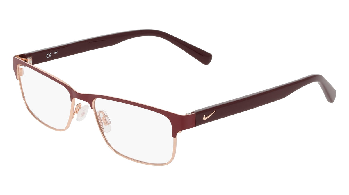 NIKE NK1002C (601) MATTE DK TEAM RED/ROSE GOLD 52-16-135