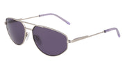 DKNY DK117S (040) SATIN SILVER 57-15-140