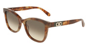 FERRAGAMO SF2108S (225) MILKY BROWN TORTOISE 54-19-145