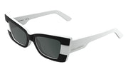 KARL LAGERFELD KL6205S (006) BLACK/WHITE 52-17-140