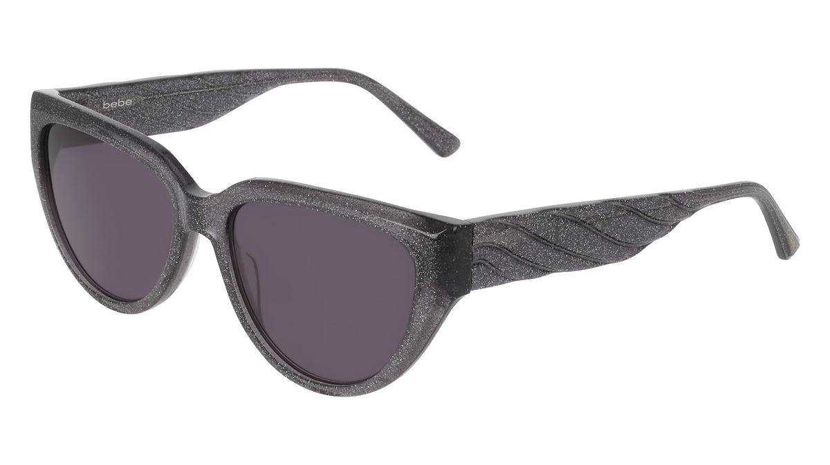 BEBE BB7269 (001) JET GLITTER 54-16-140