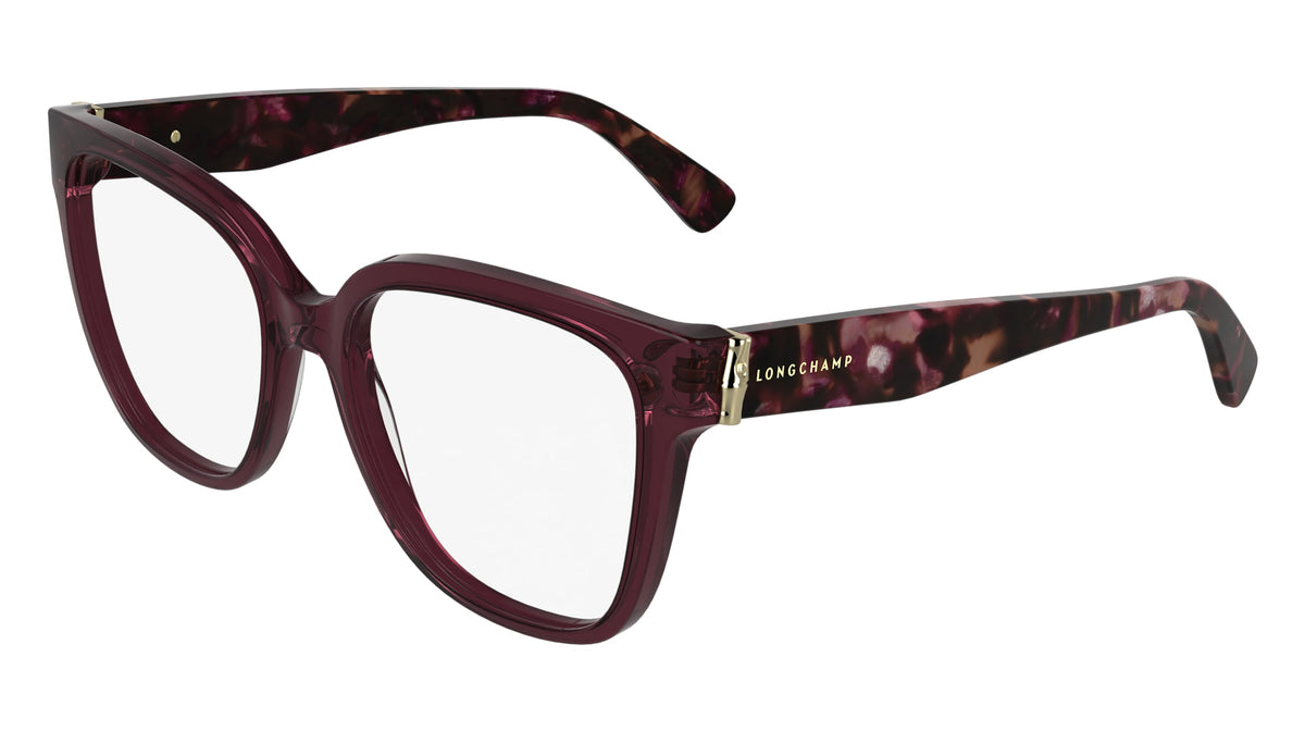 LONGCHAMP LO2745 (601) TRANSPARENT BURGUNDY 54-17-140