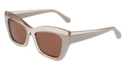 FERRAGAMO SF2065S (260) TRANSPARENT BEIGE/BEIGE 54-16-145