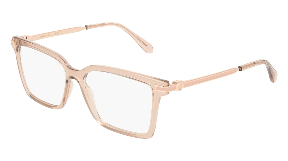 FERRAGAMO SF3039 (667) TRANSPARENT ROSE 54-15-140