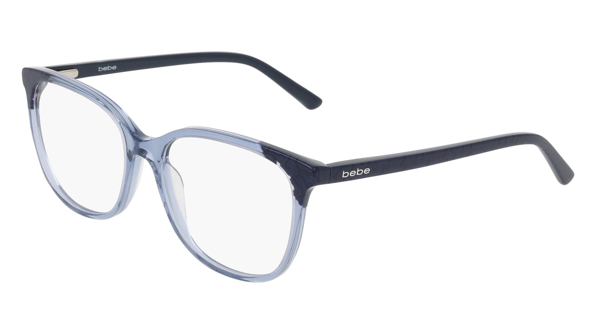 BEBE BB5253 (400) BLUE CRYSTAL 52-16-135