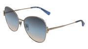 LONGCHAMP LO196S (771) ROSE GOLD/TRIPLE GRADIENT BLUE 58-17-140