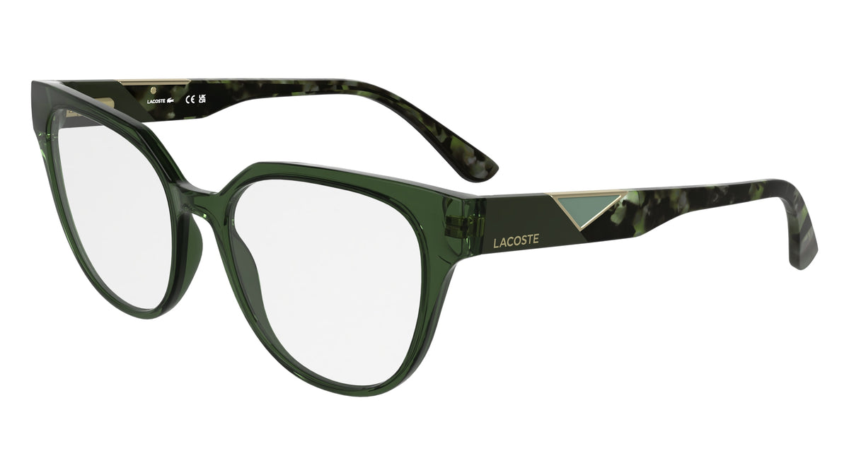 LACOSTE L2982 (301) TRANSPARENT GREEN 54-17-145