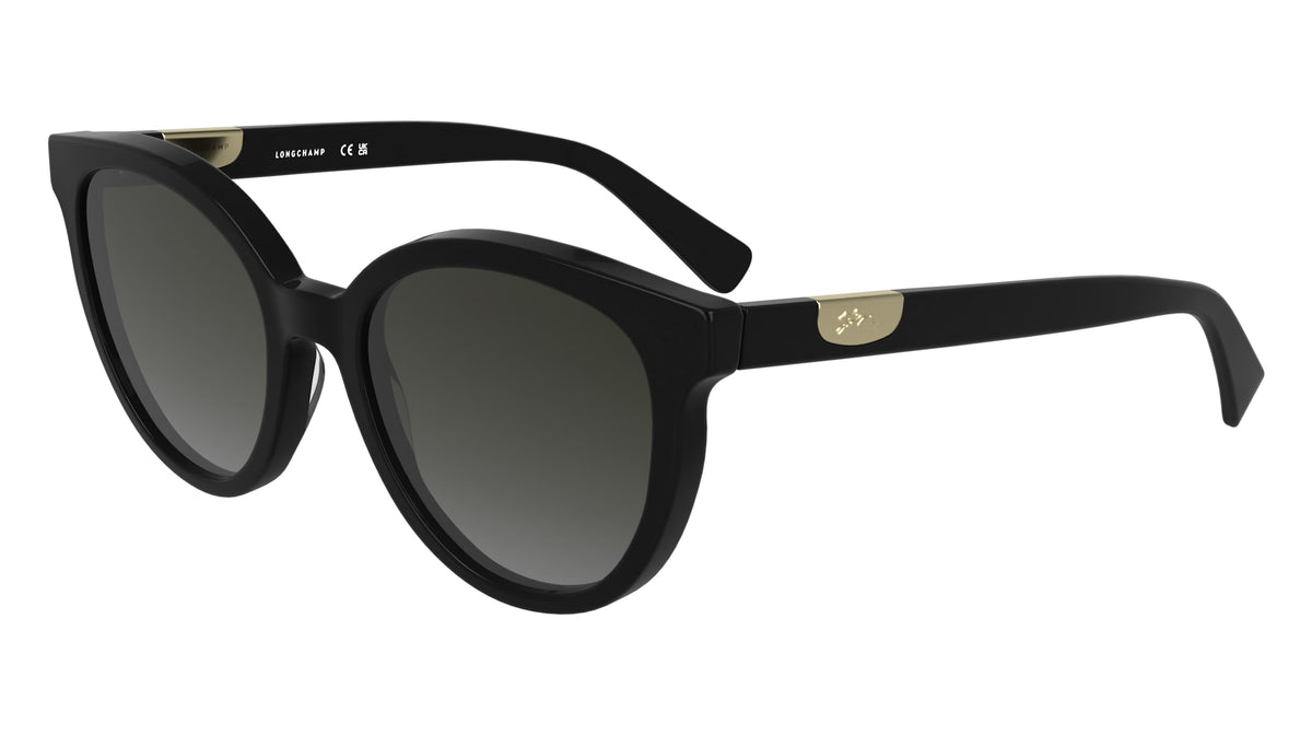 LONGCHAMP LO773S (001) BLACK 52-19-140