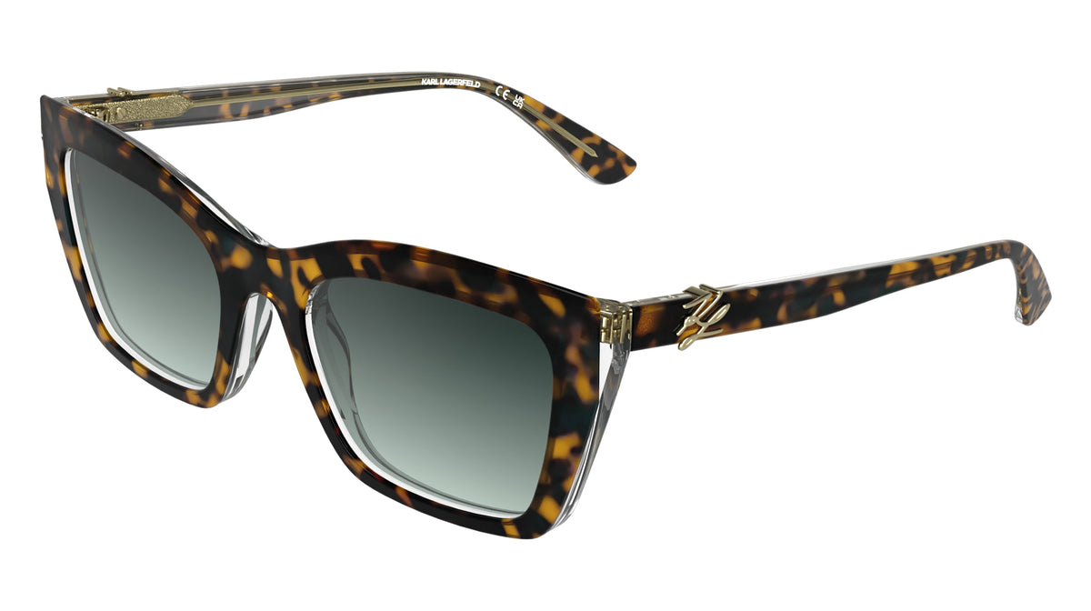 KARL LAGERFELD KL6245S (235) TORTOISE/CRYSTAL 53-20-140