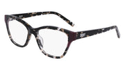 DKNY DK5057 (010) BLACK TORTOISE/PLUM 53-16-140