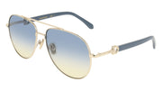 FERRAGAMO SF344S (748) GOLD/BLUE YELLOW GRADIENT 60-15-140