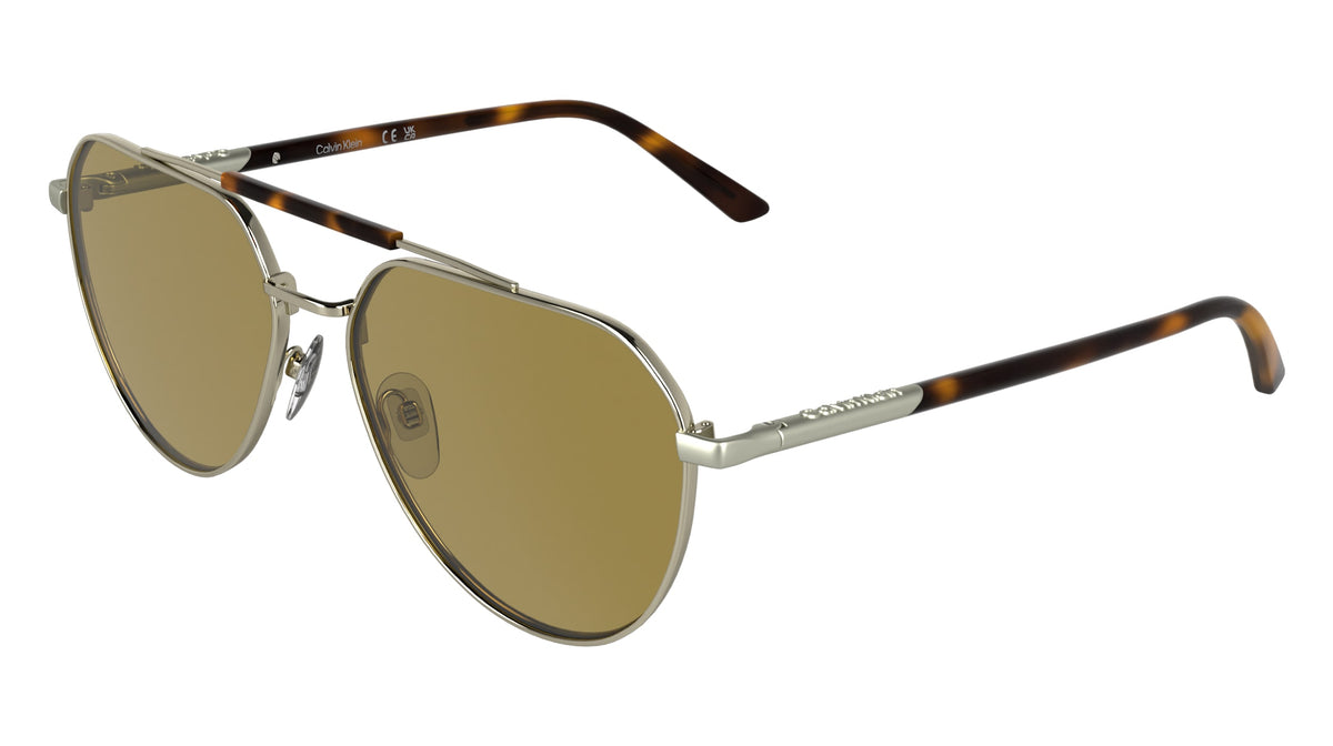 CALVIN KLEIN CK26100S (716) LIGHT GOLD 59-16-145
