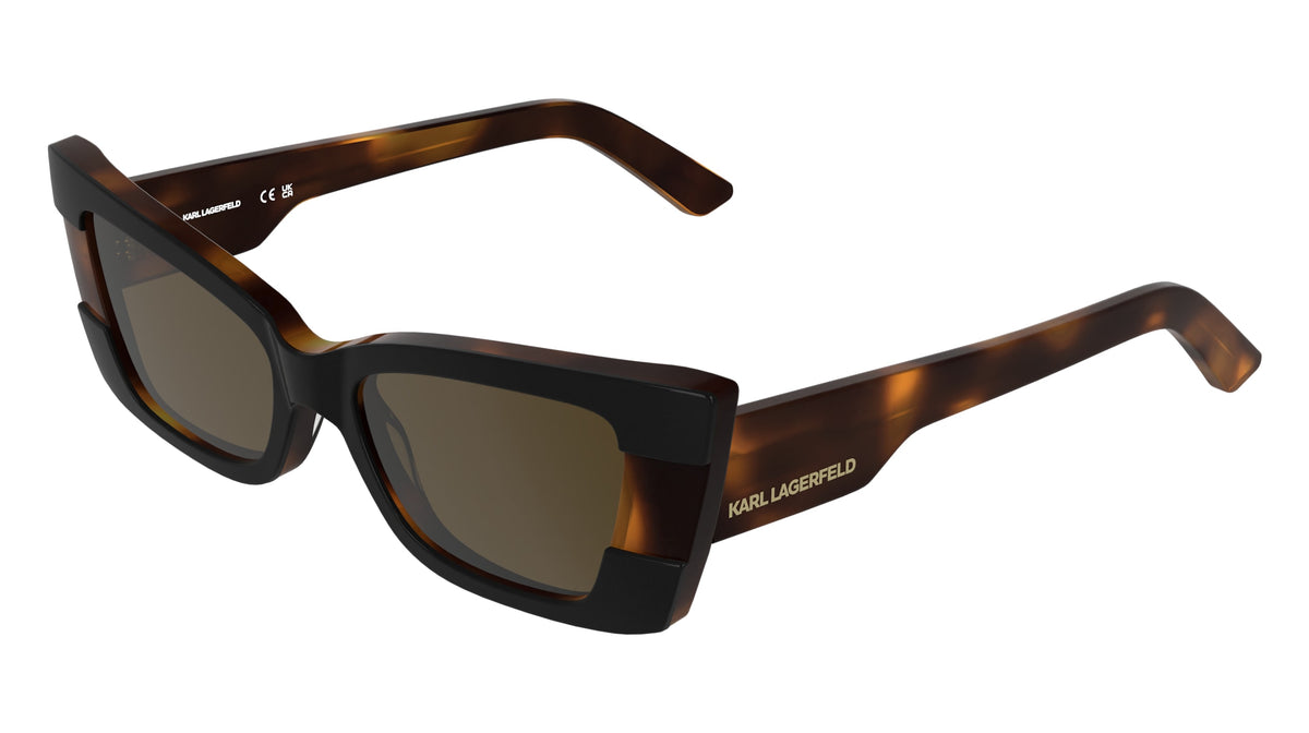KARL LAGERFELD KL6205S (017) BLACK/TORTOISE 52-17-140