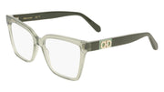 FERRAGAMO SF3060 (313) TRANSPARENT SAGE 54-16-150
