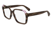 LONGCHAMP LO2763 (657) STRIPED PEACH/PINK 55-14-140