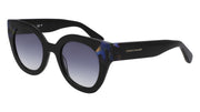 LONGCHAMP LO750S (012) BLACK/BLUE HAVANA 49-23-140