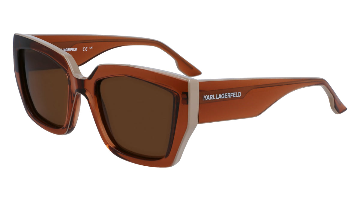 KARL LAGERFELD KL6143S (246) LIGHT BROWN 53-20-145