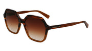 LONGCHAMP LO760S (212) STRIPED BROWN/BROWN 56-17-140