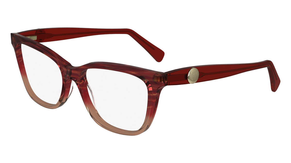 LONGCHAMP LO2744 (606) TEXTURED RED 55-16-140