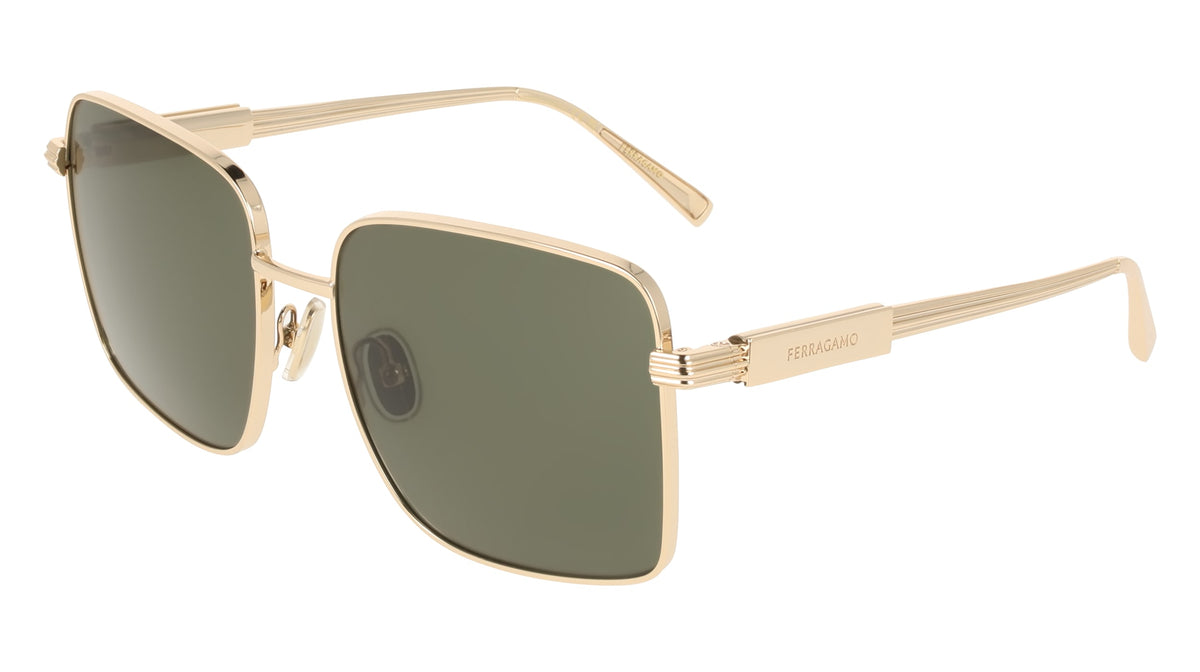 FERRAGAMO SF330S (752) GOLD/GREEN 57-17-140