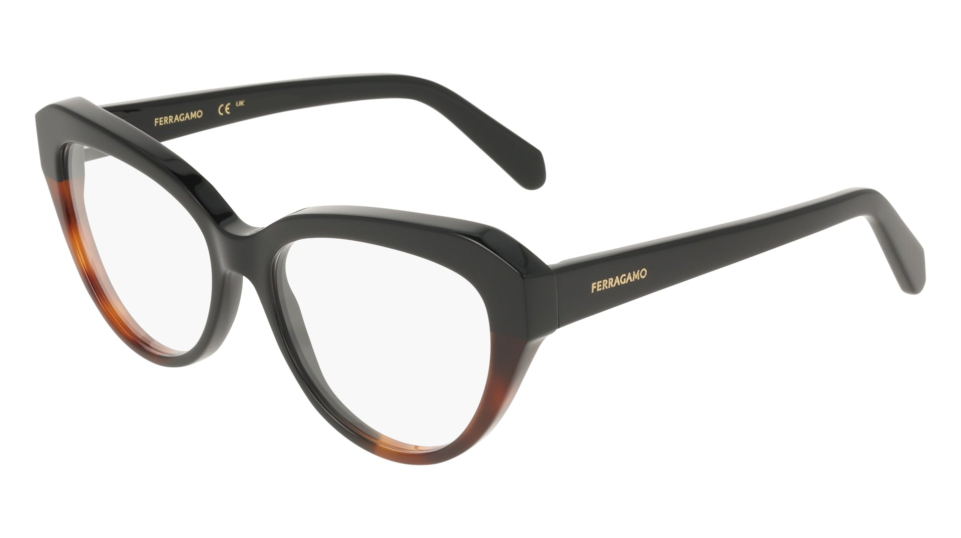 FERRAGAMO SF3046 (006) BLACK/TORTOISE 54-16-145