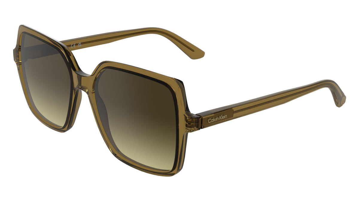 CALVIN KLEIN CK25537S (209) TRANSPARENT BEIGE 56-17-145