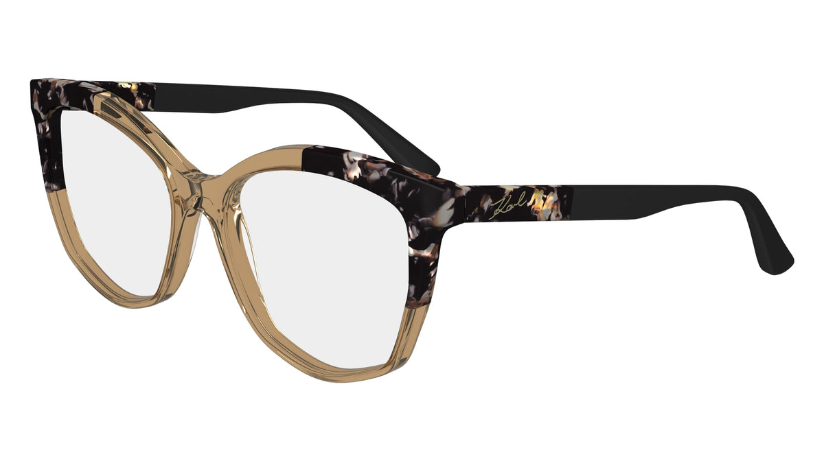 KARL LAGERFELD KL6154 (245) BROWN/MARBLE BROWN 55-16-140