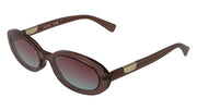 LONGCHAMP LO795S (612) TRANSPARENT DARK ROSE 54-18-140