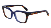 FERRAGAMO SF3010 (424) OPALINE BLUE/DARK TORTOISE 52-19-140
