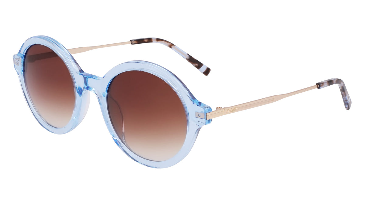 DKNY DK714S (418) CRYSTAL ICE BLUE 51-22-140