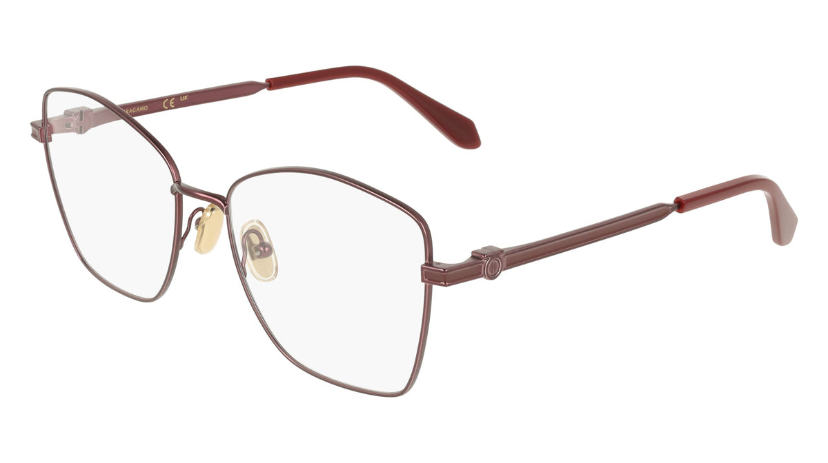 FERRAGAMO SF2242 (602) MATTE BURGUNDY 55-17-140