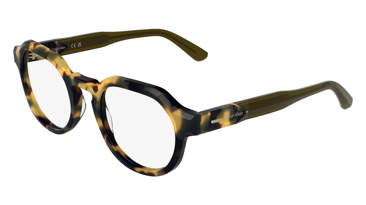 CALVIN KLEIN CK25545 (242) YELLOW HAVANA 52-21-145