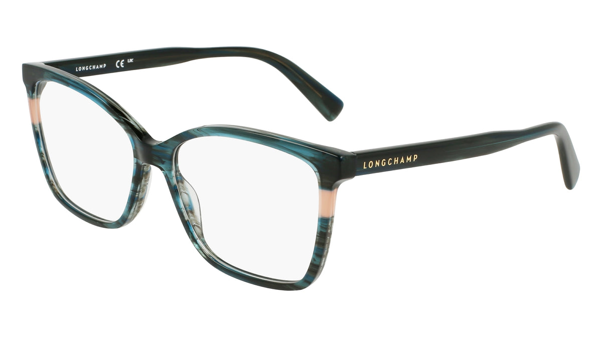 LONGCHAMP LO2741LB (308) STRIPED GREEN 55-15-140
