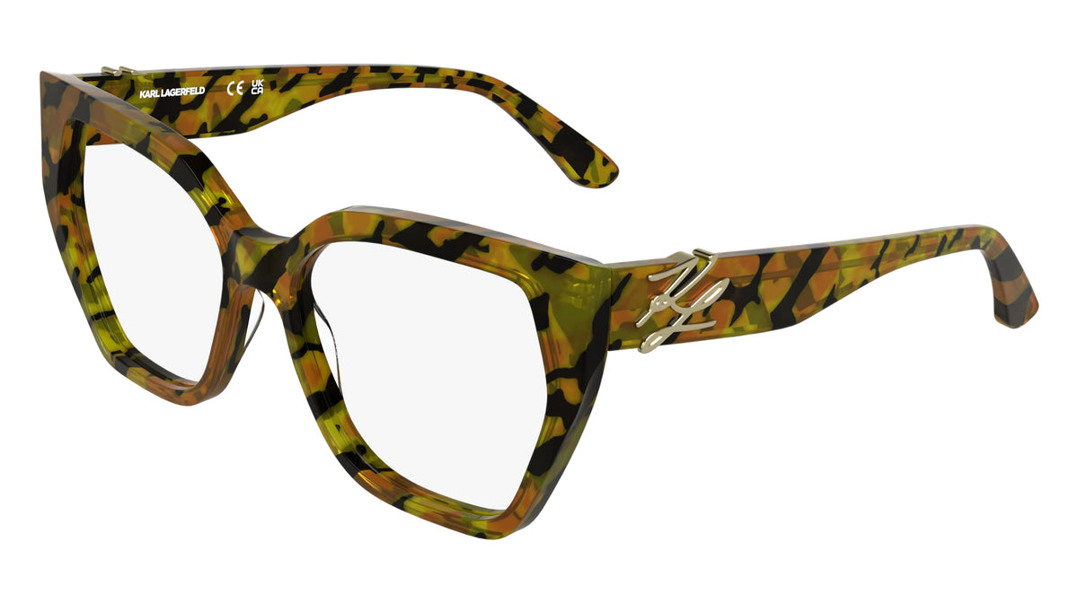 KARL LAGERFELD KL6214 (212) STRIPED BROWN 55-16-140