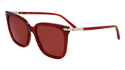 FERRAGAMO SF2037S (616) TRANSPARENT RED 56-18-145
