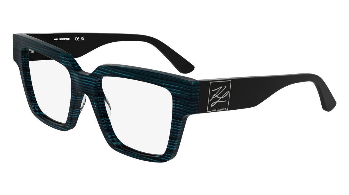 KARL LAGERFELD KL6196 (422) STRIPED BLUE 53-18-140