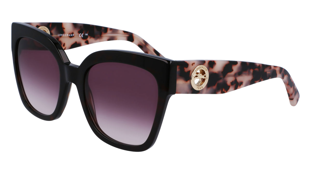 LONGCHAMP LO717S (242) DARK HAVANA 55-21-140