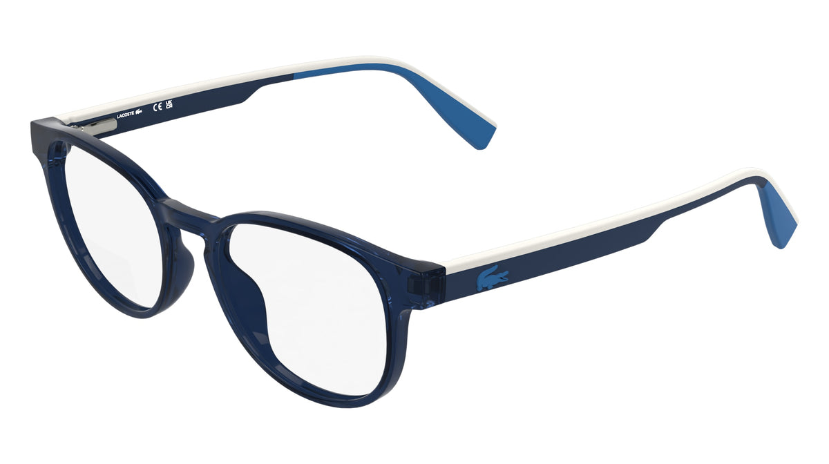 LACOSTE L3666 (410) TRANSPARENT BLUE 47-17-135