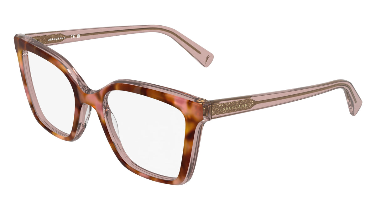 LONGCHAMP LO2795 (691) ROSE HAVANA/TRANSPARENT ROSE 53-19-140