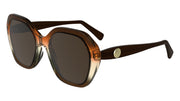 LONGCHAMP LO759S (209) TRANSPARENT GRADIENT BROWN/ORA 54-18-140