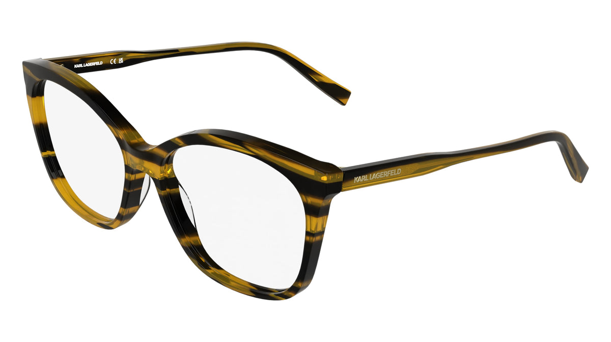 KARL LAGERFELD KL6230 (008) STRIPED BLACK 56-16-140